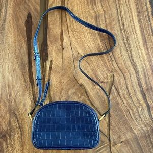 Navy Croc Crossbody J. Crew Brand NEW